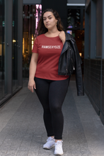 Load image into Gallery viewer, I Am A Sexy Size Women Half Sleeves T-shirt- KidsFashionVilla