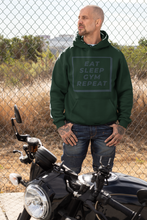 Load image into Gallery viewer, Eat sleep gym repeat Men Hoodies-KidsFashionVilla