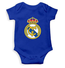 Load image into Gallery viewer, Real Madrid Rompers for Baby Boy- FunkyTradition FunkyTradition