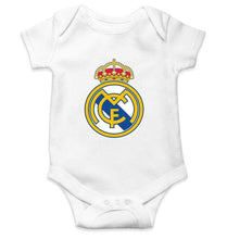 Load image into Gallery viewer, Real Madrid Rompers for Baby Boy- FunkyTradition FunkyTradition