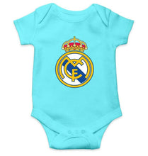 Load image into Gallery viewer, Real Madrid Rompers for Baby Boy- FunkyTradition FunkyTradition