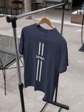 Load image into Gallery viewer, Strip Nasa Women Half Sleeves T-shirt- KidsFashionVilla