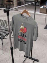 Load image into Gallery viewer, Cats Before Guys Women Half Sleeves T-shirt- KidsFashionVilla