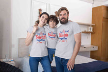 Load image into Gallery viewer, Custom Year Our First Diwali Together Family Half Sleeves T-Shirts-KidsFashionVilla
