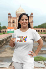 Load image into Gallery viewer, Best Me Ever Women Half Sleeves T-shirt- KidsFashionVilla