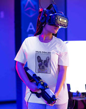 Load image into Gallery viewer, Cute Pug Hug Dealer Women Half Sleeves T-shirt- KidsFashionVilla