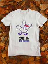 Load image into Gallery viewer, Retro 30s Inspired Graphic Women Half Sleeves T-shirt- KidsFashionVilla