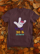 Load image into Gallery viewer, Retro 30s Inspired Graphic Women Half Sleeves T-shirt- KidsFashionVilla