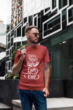 Load image into Gallery viewer, Enjoy The Ride Mens Half Sleeves T-shirt- KidsFashionVilla