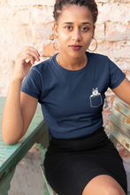 Load image into Gallery viewer, Cute Husky Women Half Sleeves T-shirt- KidsFashionVilla