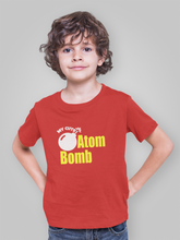 Load image into Gallery viewer, My Cute Atom Bomb Half Sleeves T-Shirt for Boy-KidsFashionVilla