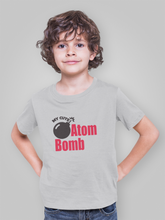 Load image into Gallery viewer, My Cute Atom Bomb Half Sleeves T-Shirt for Boy-KidsFashionVilla