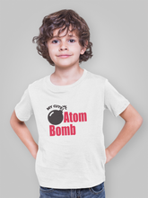 Load image into Gallery viewer, My Cute Atom Bomb Half Sleeves T-Shirt for Boy-KidsFashionVilla