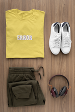 Load image into Gallery viewer, Error Minimal Mens Half Sleeves T-shirt- KidsFashionVilla