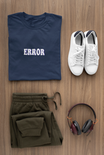 Load image into Gallery viewer, Error Minimal Mens Half Sleeves T-shirt- KidsFashionVilla