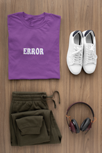 Load image into Gallery viewer, Error Minimal Mens Half Sleeves T-shirt- KidsFashionVilla