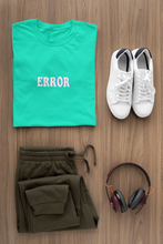 Load image into Gallery viewer, Error Minimal Women Half Sleeves T-shirt- KidsFashionVilla