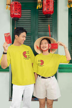 Load image into Gallery viewer, Cute Things Couples Lovey Dovey Half Sleeves T-Shirts -KidsFashionVilla