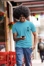 Load image into Gallery viewer, Herren Krone King Of Spades Poker Side Pocket Mens Half Sleeves T-shirt- KidsFashionVilla