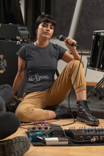 Load image into Gallery viewer, Hands Up Phew Phew Funny Women Half Sleeves T-shirt- KidsFashionVilla