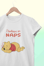 Load image into Gallery viewer, I Believe In Naps Mens Half Sleeves T-shirt- KidsFashionVilla