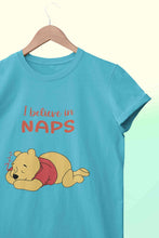 Load image into Gallery viewer, I Believe In Naps Mens Half Sleeves T-shirt- KidsFashionVilla