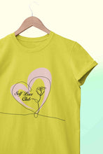 Load image into Gallery viewer, Self Love Club Women Half Sleeves T-shirt- KidsFashionVilla