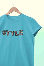 Load image into Gallery viewer, Style Women Half Sleeves T-shirt- KidsFashionVilla