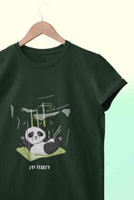 Load image into Gallery viewer, I Am Fluffy Women Half Sleeves T-shirt- KidsFashionVilla