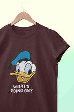 Load image into Gallery viewer, Whats Going On Women Half Sleeves T-shirt- KidsFashionVilla