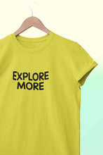 Load image into Gallery viewer, Explore More Mens Half Sleeves T-shirt- KidsFashionVilla
