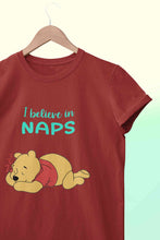 Load image into Gallery viewer, I Believe In Naps Mens Half Sleeves T-shirt- KidsFashionVilla