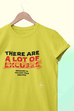 Load image into Gallery viewer, There Are Lot Of Reasons To Follow Your Women Half Sleeves T-shirt- KidsFashionVilla