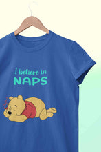 Load image into Gallery viewer, I Believe In Naps Mens Half Sleeves T-shirt- KidsFashionVilla