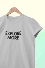 Load image into Gallery viewer, Explore More Mens Half Sleeves T-shirt- KidsFashionVilla
