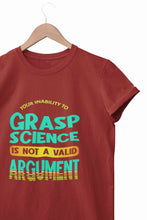 Load image into Gallery viewer, Not A Valid Argument Women Half Sleeves T-shirt- KidsFashionVilla