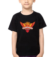 Load image into Gallery viewer, IPL SRH Sunrisers Hyderabad Half Sleeves T-Shirt for Boys and Kids-KidsFashionVilla