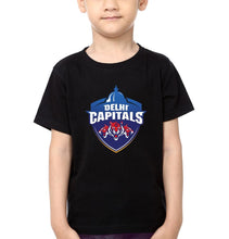 Load image into Gallery viewer, IPL DC Delhi Capitals Half Sleeves T-Shirt for Boys and Kids-KidsFashionVilla