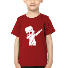 Load image into Gallery viewer, Marshmello Logo Half Sleeves T-Shirt for Boy-KidsFashionVilla