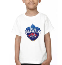 Load image into Gallery viewer, IPL DC Delhi Capitals Half Sleeves T-Shirt for Boys and Kids-KidsFashionVilla