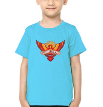 Load image into Gallery viewer, IPL SRH Sunrisers Hyderabad Half Sleeves T-Shirt for Boys and Kids-KidsFashionVilla