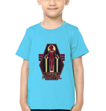 Load image into Gallery viewer, Captain Marvel Logo Half Sleeves T-Shirt for Boy-KidsFashionVilla
