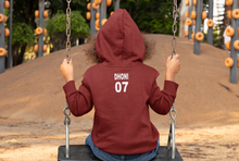 Load image into Gallery viewer, Dhoni 07 Girl Hoodies-KidsFashionVilla