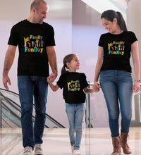 Load image into Gallery viewer, Family Funday Family Half Sleeves T-Shirts-KidsFashionVilla