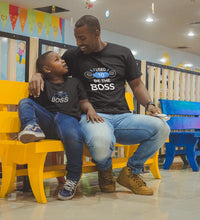 Load image into Gallery viewer, I Used To Be Boss & I Am Boss Father and Son Matching T-Shirt- KidsFashionVilla