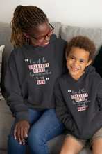 Load image into Gallery viewer, Greatest Gift Mother And Son Black Matching Hoodies- KidsFashionVilla