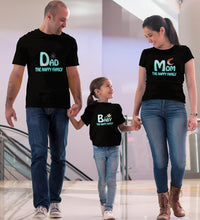 Load image into Gallery viewer, Dad Mom Baby Family Half Sleeves T-Shirts-KidsFashionVilla