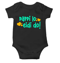 Load image into Gallery viewer, Pappi Lo Eidi do Eid Rompers for Baby Boy- KidsFashionVilla