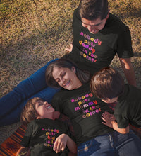 Load image into Gallery viewer, Nobody Puts Family Half Sleeves T-Shirts-KidsFashionVilla