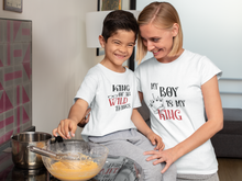 Load image into Gallery viewer, My Boy Is My King Mother And Son White Matching T-Shirt- KidsFashionVilla